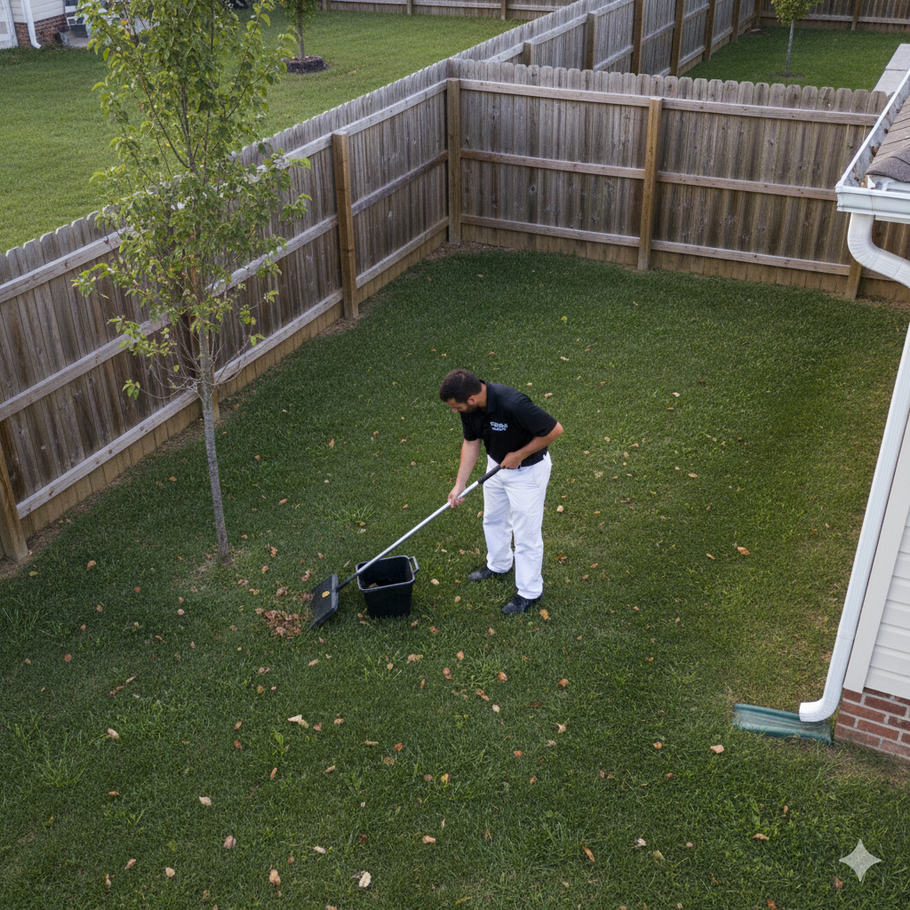 Complete scoop services and yard maintenance
